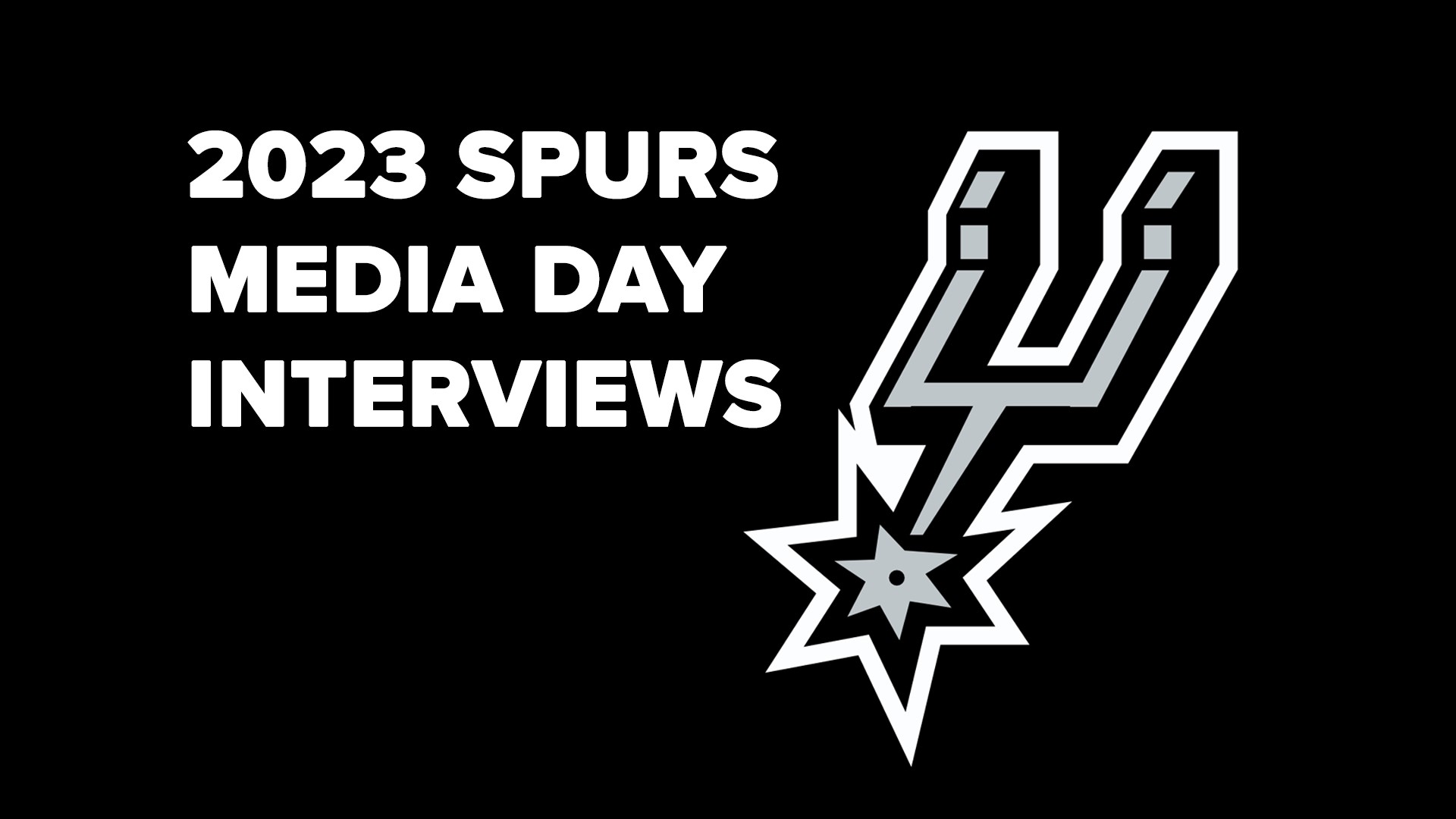 The San Antonio Spurs held their annual Media Day on Monday, October 2, 2023.