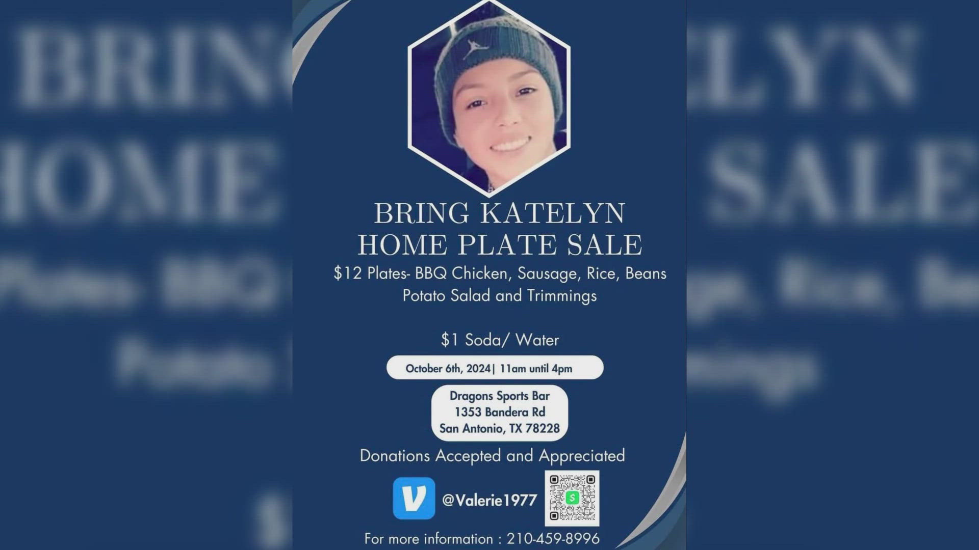 The family is hoping to raise money so they can offer a reward, in hopes someone will come forward with information about Kate.