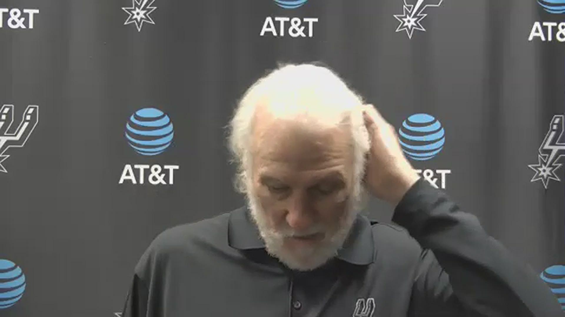 "I think it was an impressive win on a back to back, tough loss last night and they just keep on truckin," Popovich said after the win.