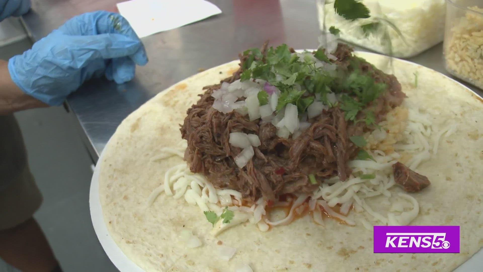 If you love birria tacos there's a food truck lot that's home to an eatery that's serving up birria wrapped up with the good stuff!