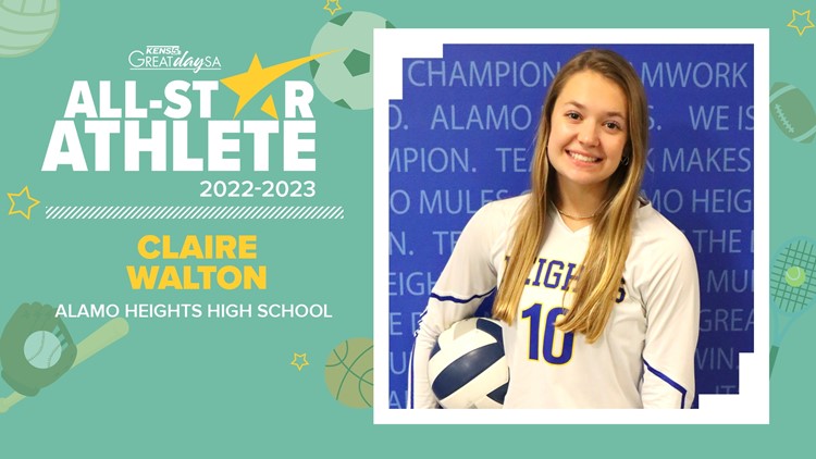 All-Star Athlete: Alamo Heights High School's Claire Walton | Great Day SA