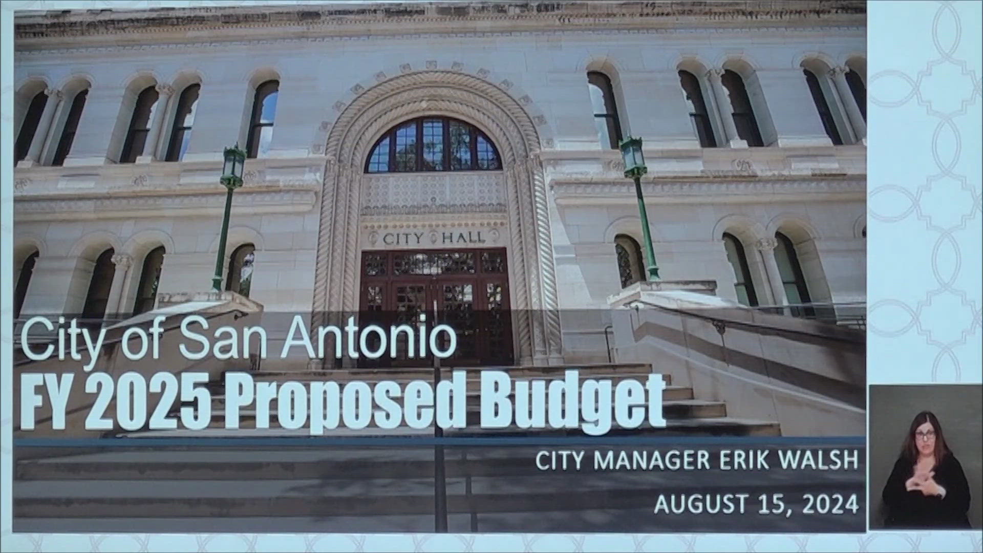 The proposed budget comes in at nearly $4 billion.