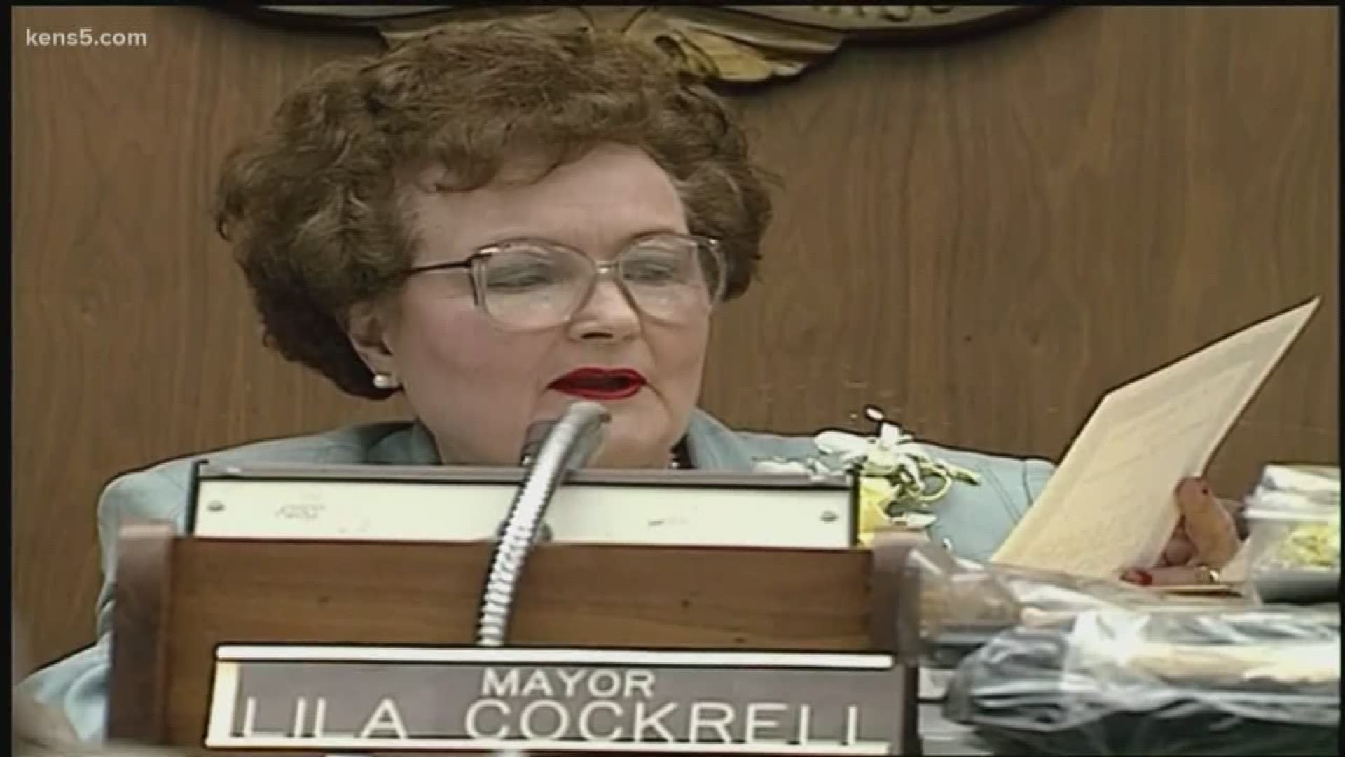 Cockrell, the first female mayor of San Antonio, passed away this week at 97.