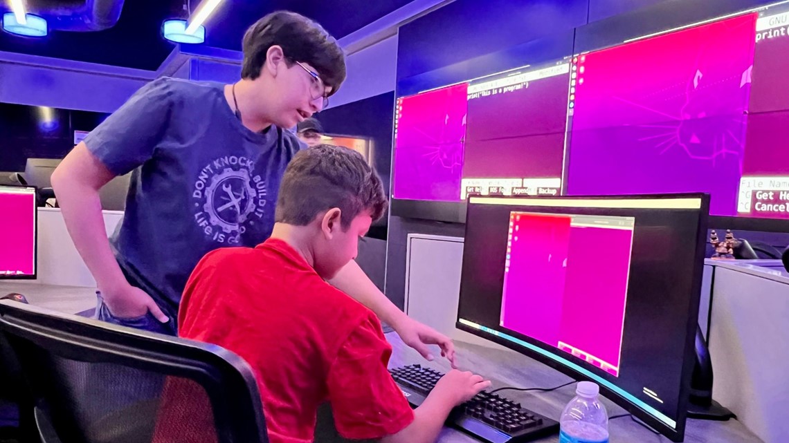 Students from NEISD learning new skills at cyber camp - Vimarsana News