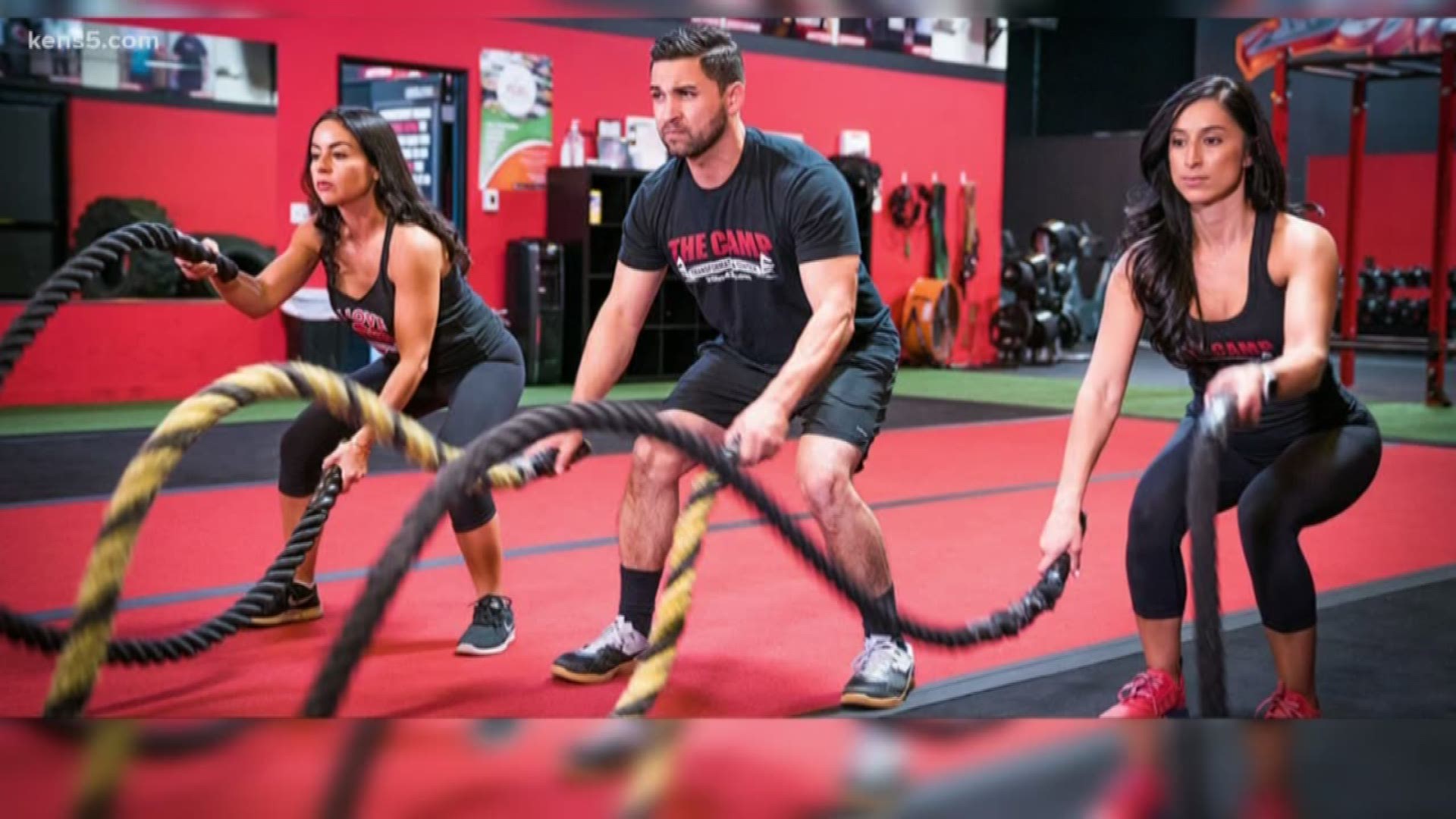 Fitness experts from Camp Transformation bust some common fitness myths and offer some simple exercises with a fitness band that can be done at home or anywhere.