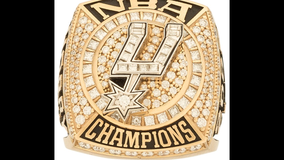 Spurs commemorative championship rings a hot item on