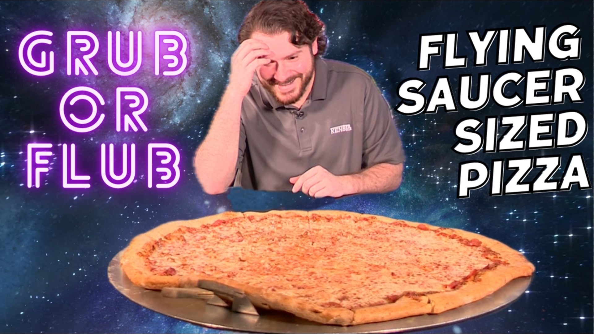 MAARS Pizza is a family-owned business that serves a giant 28-inch pizza that only one group of three has ever completed. Luke takes it on by himself, or does he?