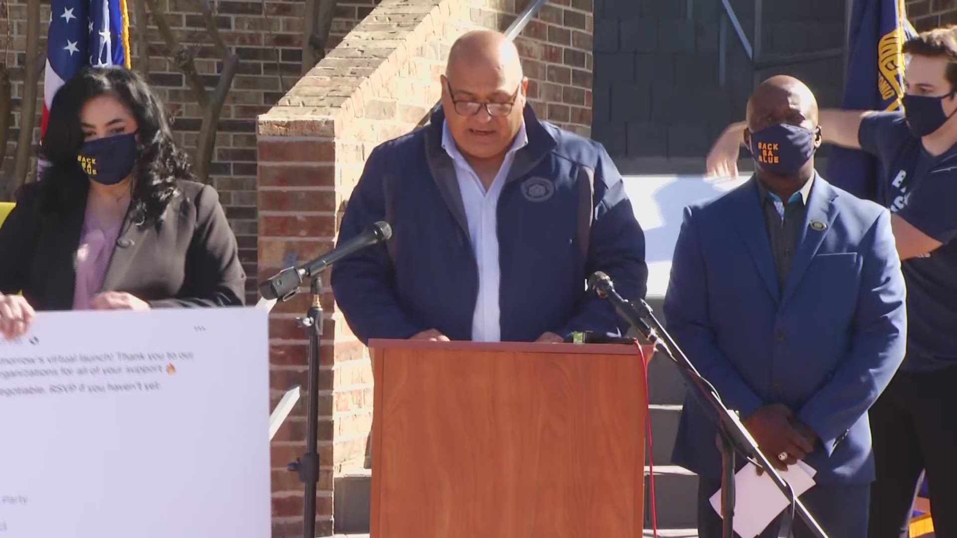 San Antonio Police Officer's Association held a press conference Tuesday to discuss an effort to get rid of some collective bargaining aspects.