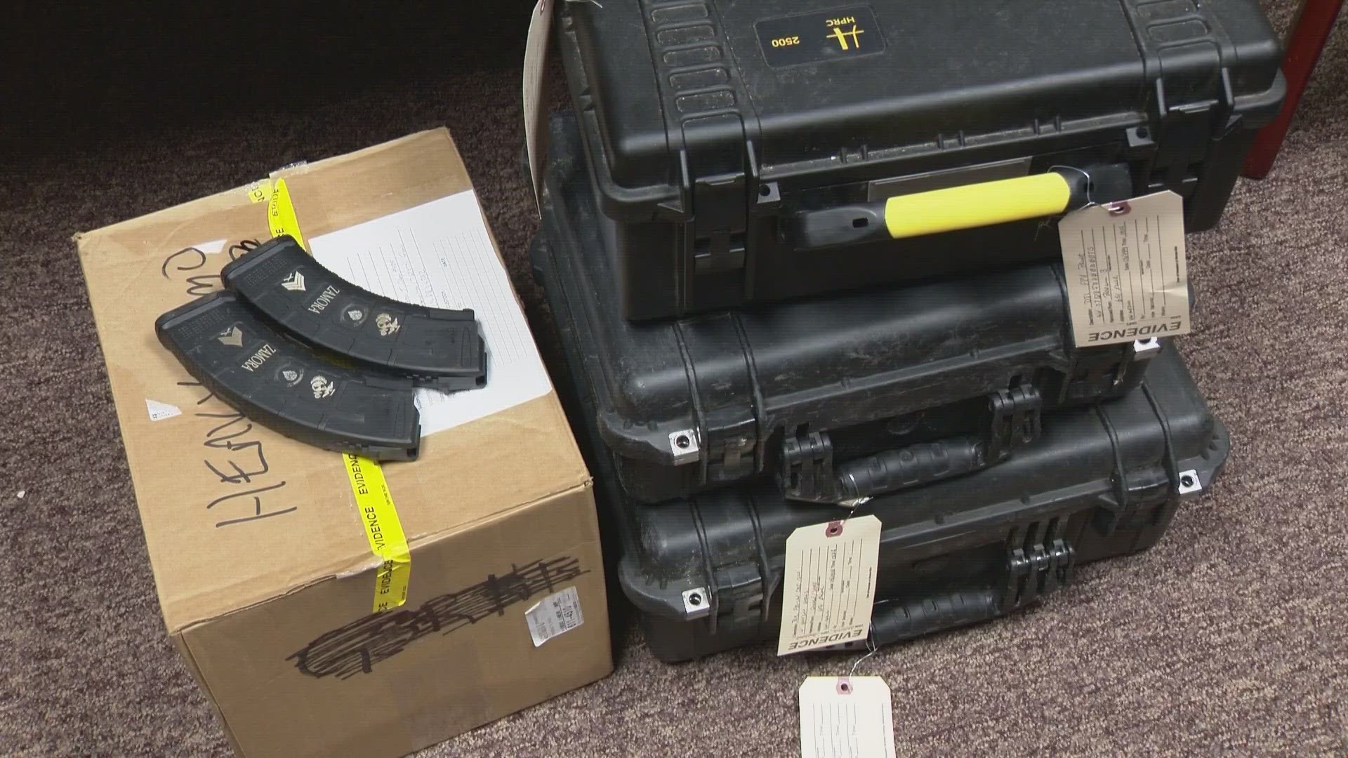 "Part of our job is to recover and return," said police, who found everything from personal documents and guns to purses and lawnmowers.