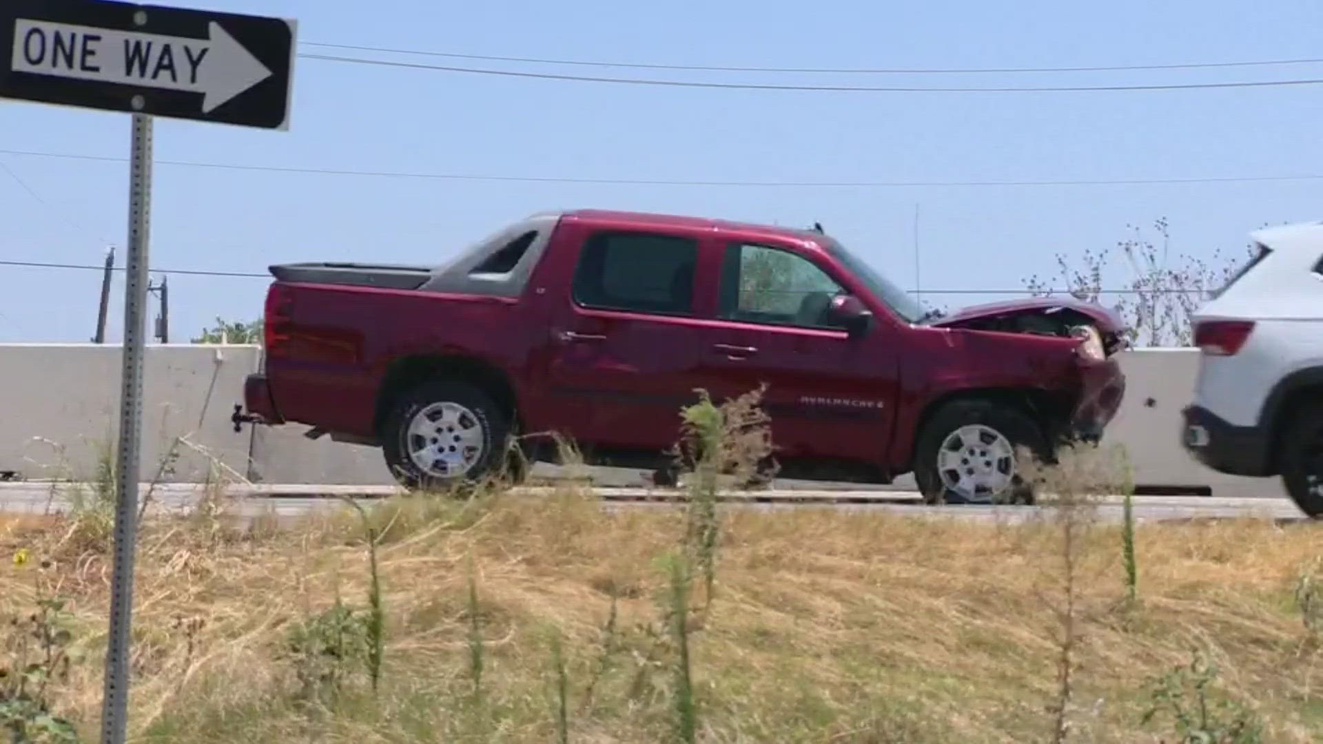 Police said a 56-year-old man was standing on the shoulder attempting to direct traffic to help a wrecker when he was hit.