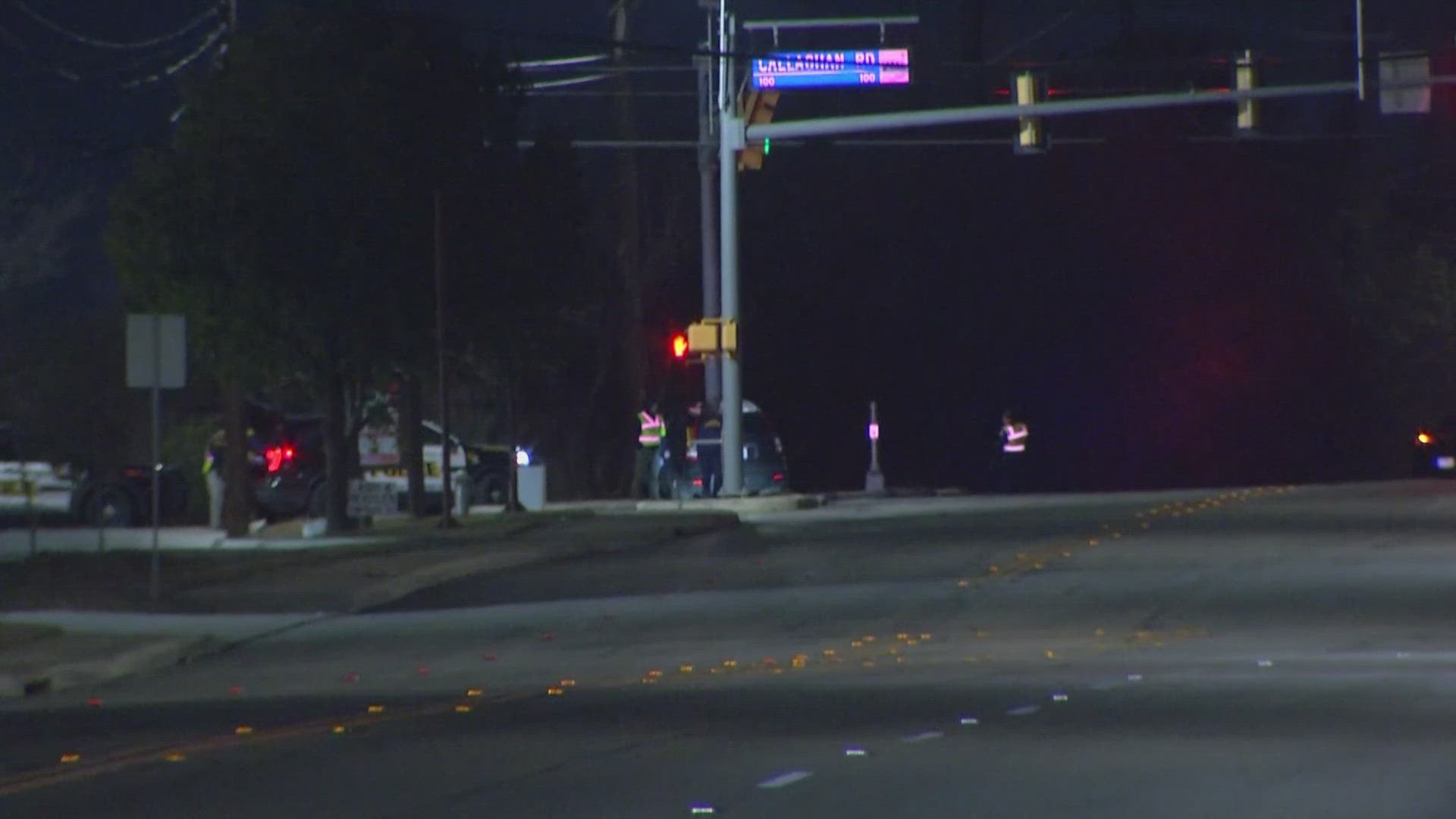 Woman injured after crashing into utility pole in west San Antonio ...