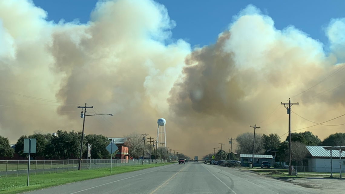 Batesville evacuation called off as crews contain massive fire