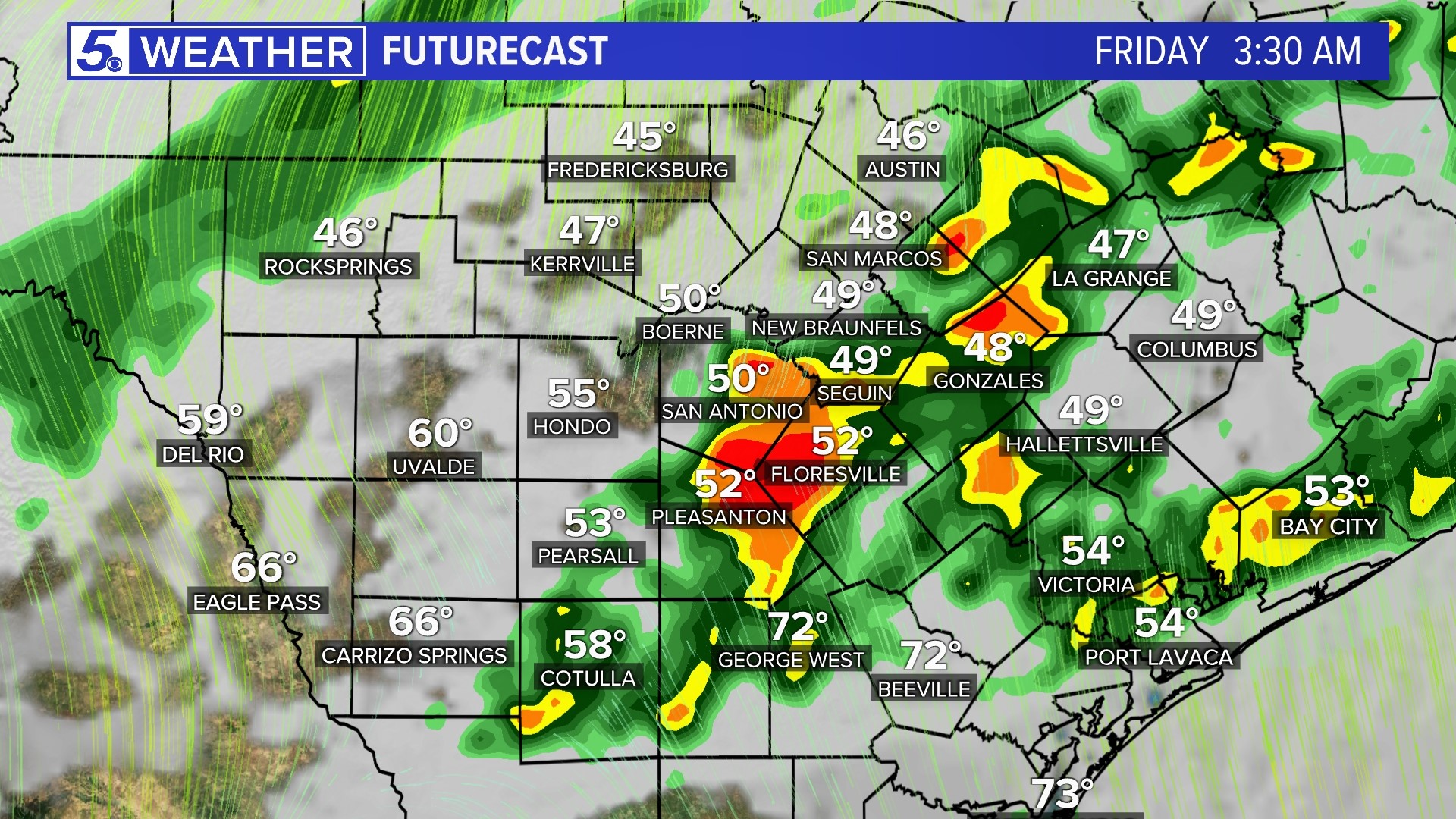 Cold front brings big changes to San Antonio | kens5.com