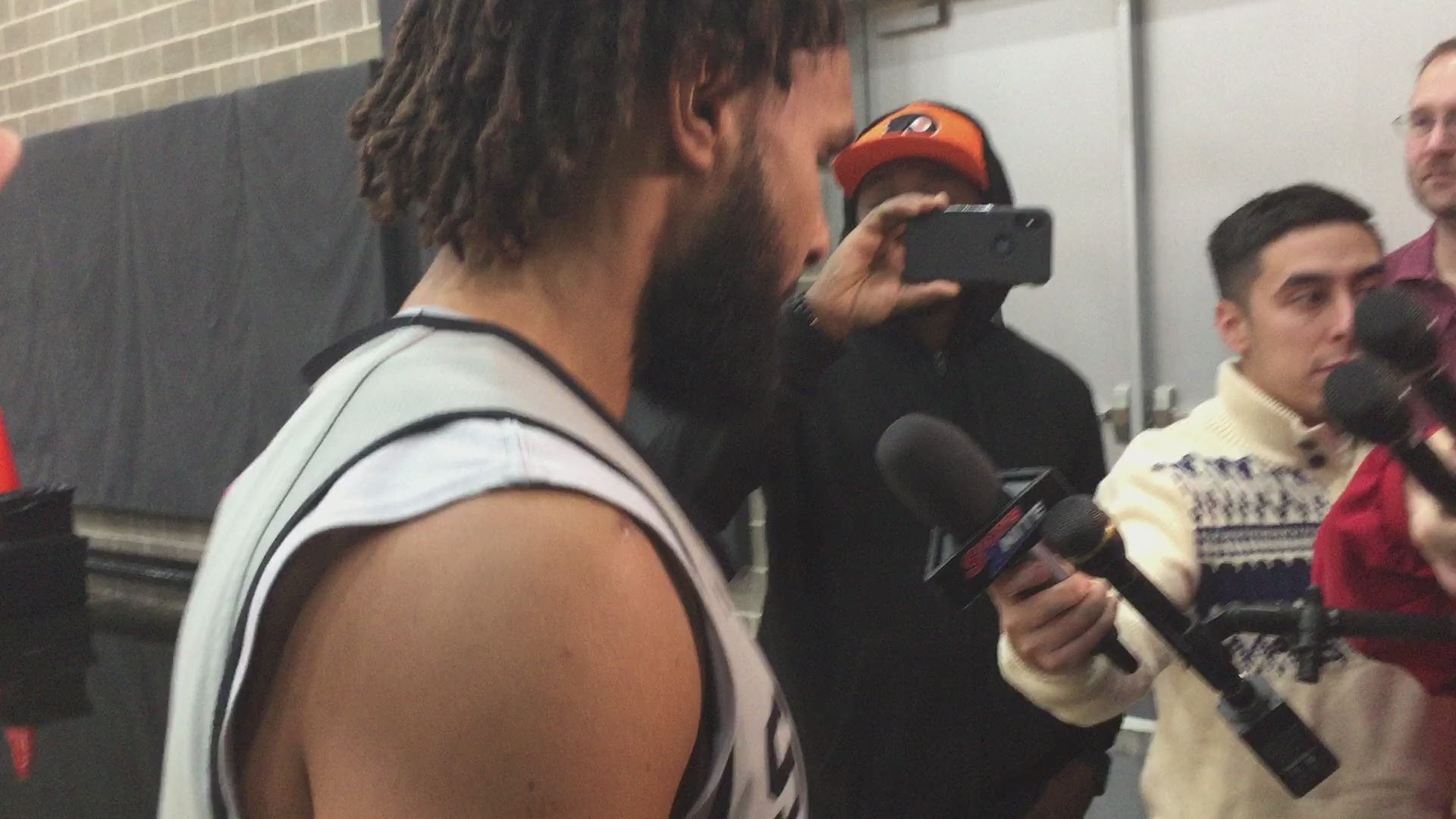 Patty Mills on the  matchup with the Philadelphia 76ers