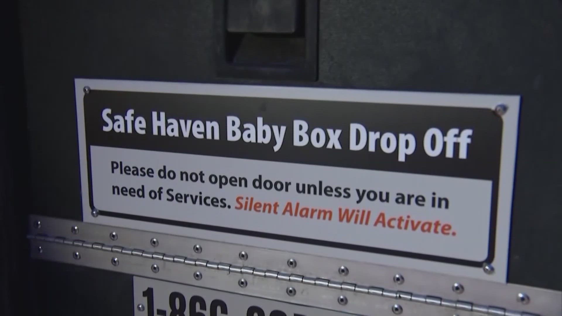 An expansion of the 'Baby Moses' law will take effect soon, allowing parents to drop off infants anonymously. Baby boxes will be installed at local fire stations.
