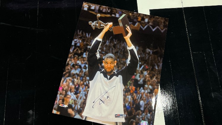 Tim Duncan memorabilia online auction is underway for a worthy cause