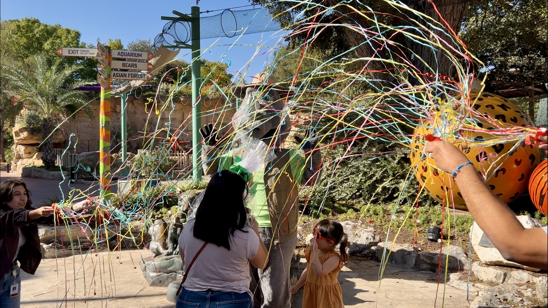 San Antonio Zoo celebrates their one millionth visitor with awesome ...