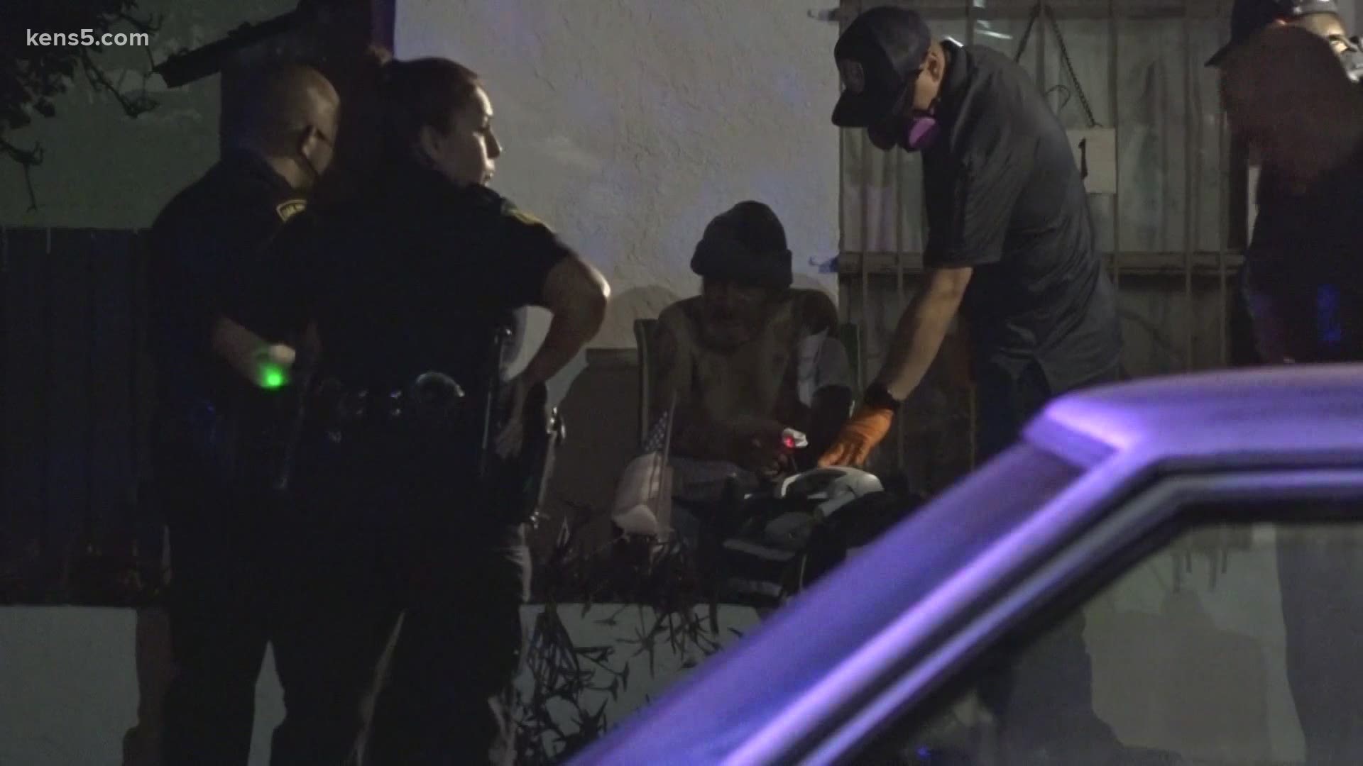 A homeless man was attacked and nearly killed on the city's southwest side overnight.