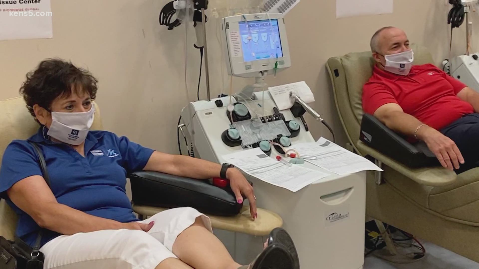 The South Texas Blood and Tissue Center is urging those who have recovered from COVID-19 to consider donating convalescent blood plasma ahead of getting immunized.