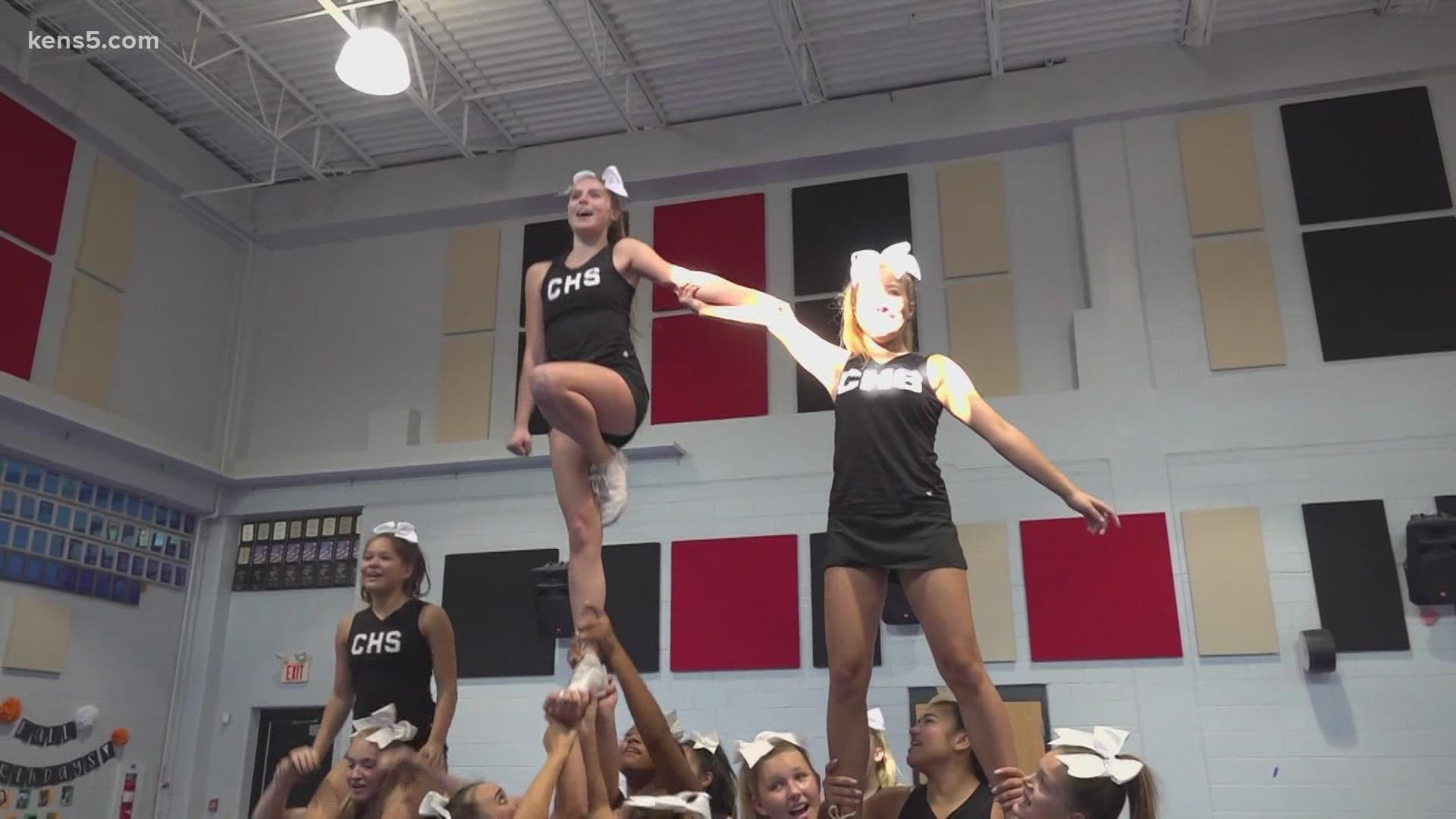 "You don't want a school that's full of negativity," one of the Charger cheerleaders said.