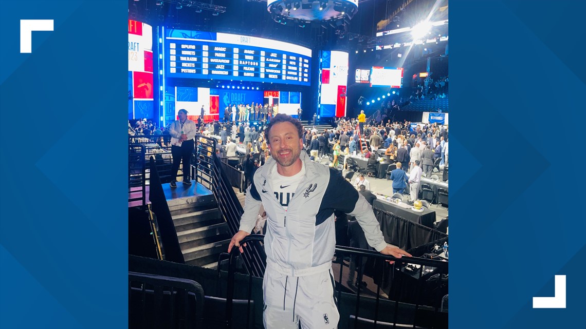 For one Spurs fan in Brooklyn, an extra-sweet NBA Draft night | kens5.com