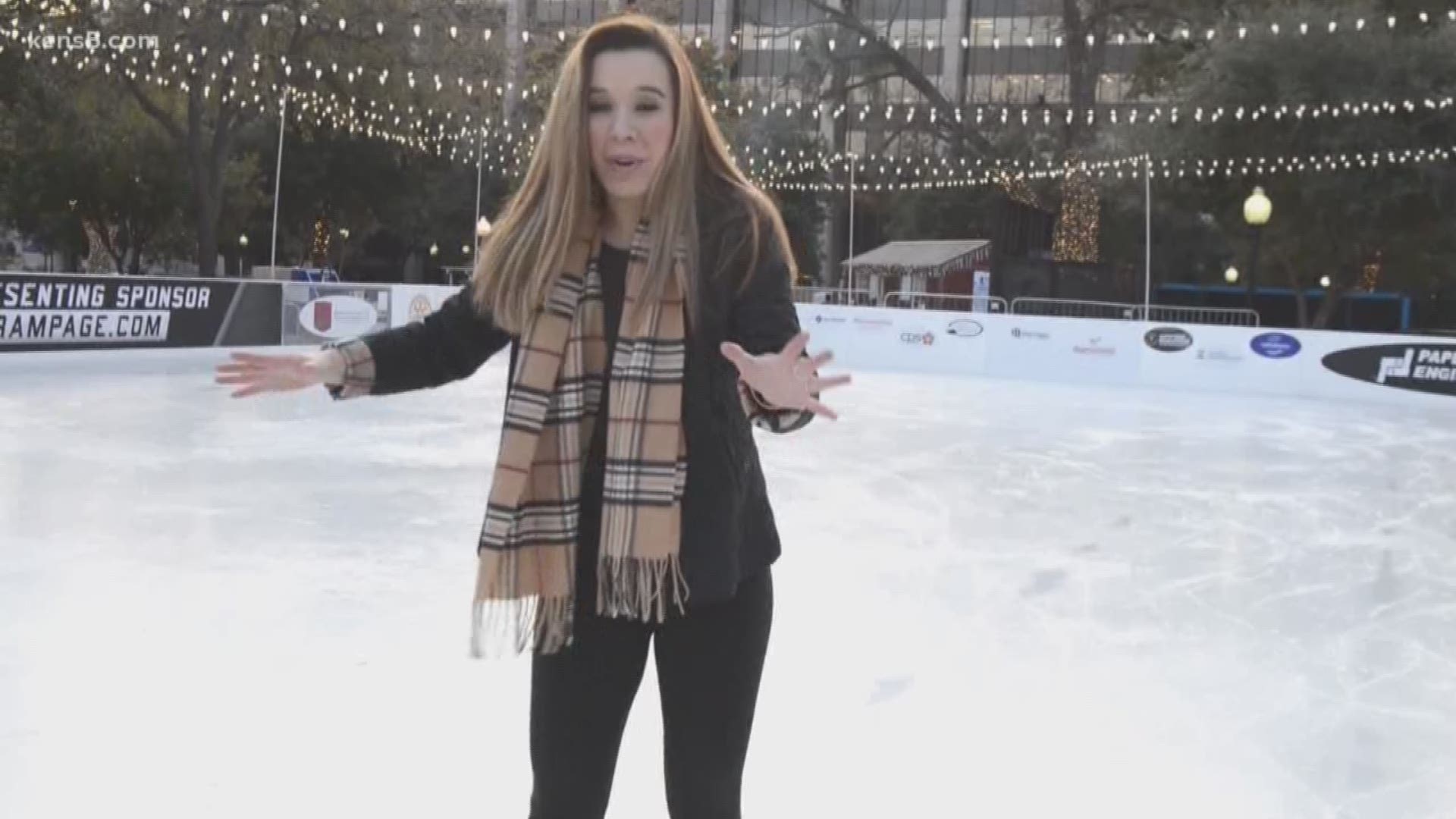 Grab your skates with digital journalist Lexi Hazlett; she's taking you to Travis Park Ice Rink!