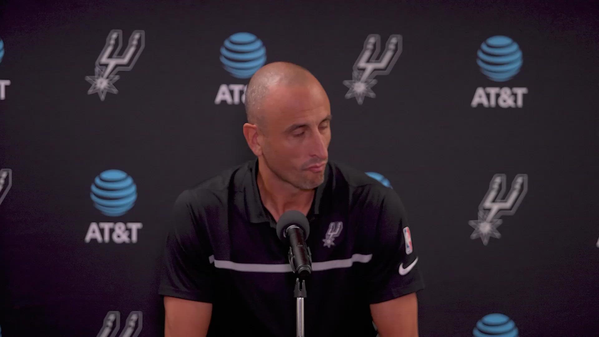 Ginobili said 2014 was therapeutic, and he still gets emotional watching highlights. He said 2005 was the most pressure, and when he started to feel he belonged.