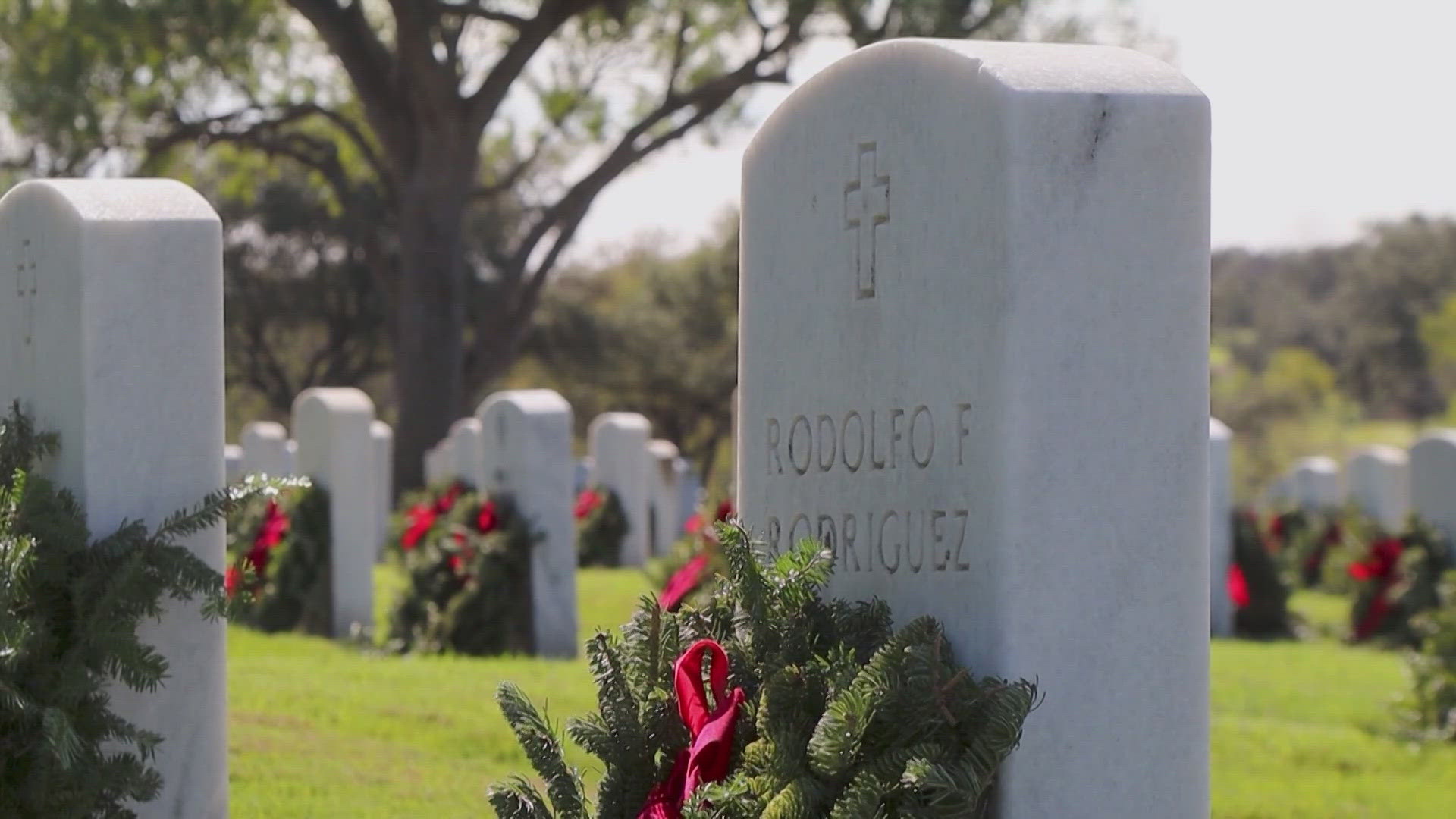 The last day you can order a wreath to honor a veteran is Tuesday, Dec. 3. The wreaths will be placed on the graves at a public ceremony on Dec. 14.