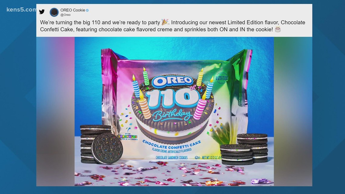 Oreo releases limited-edition flavor, celebrating 110 years in business