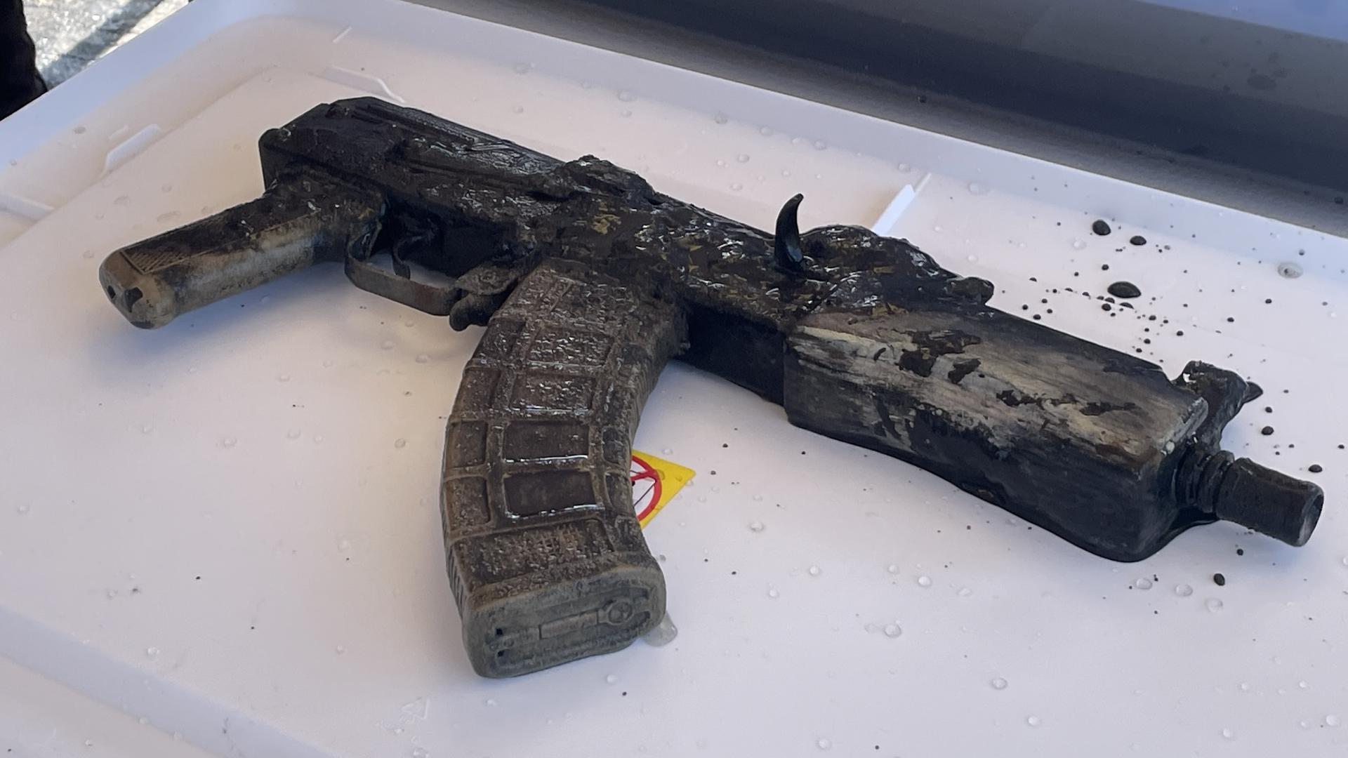 Gun recovered in dive operation at Calaveras Lake connected to