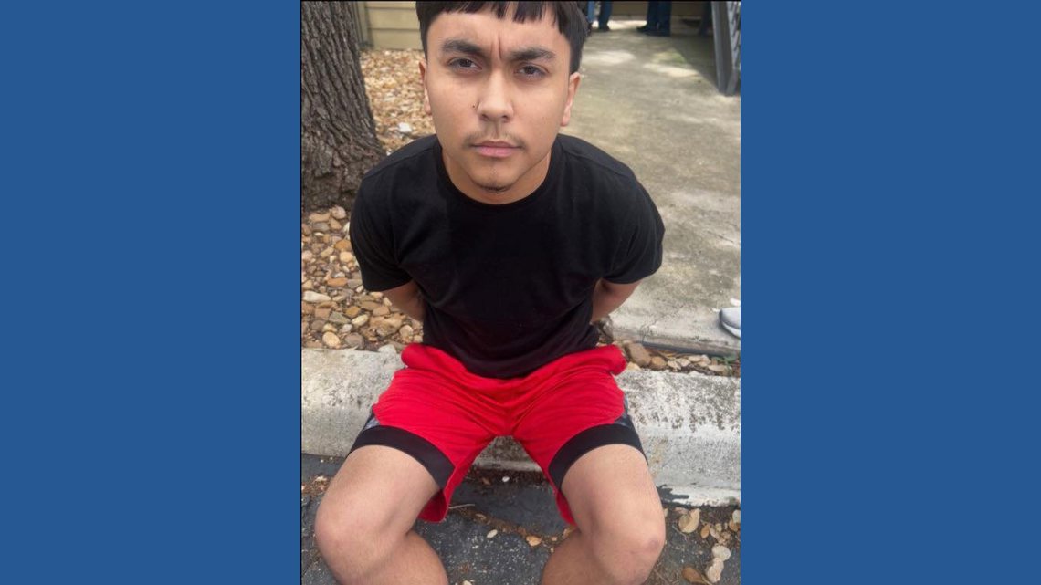 18-year-old arrested in connection with deadly shooting last month Police report an 18-year-old arrested for March shooting; Jaden Gutierrez is accused of killing one on the northwest side, aided by SAPD and U.S. Marshals.