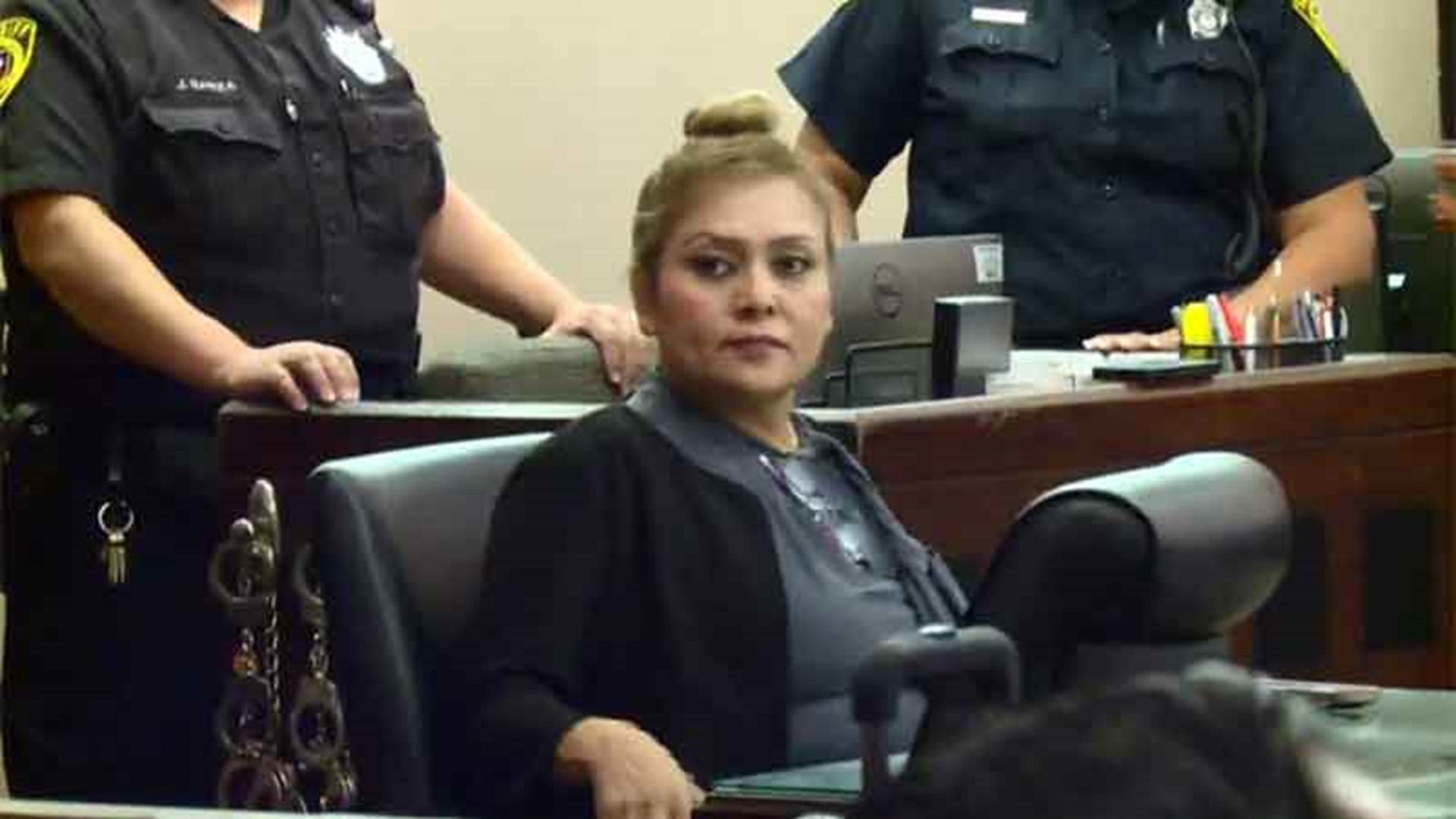 Michelle Barrientes Vela faces sentencing after tampering conviction