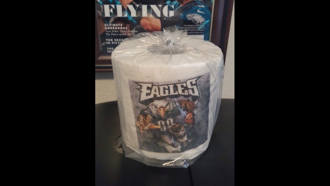 philadelphia eagles toilet paper