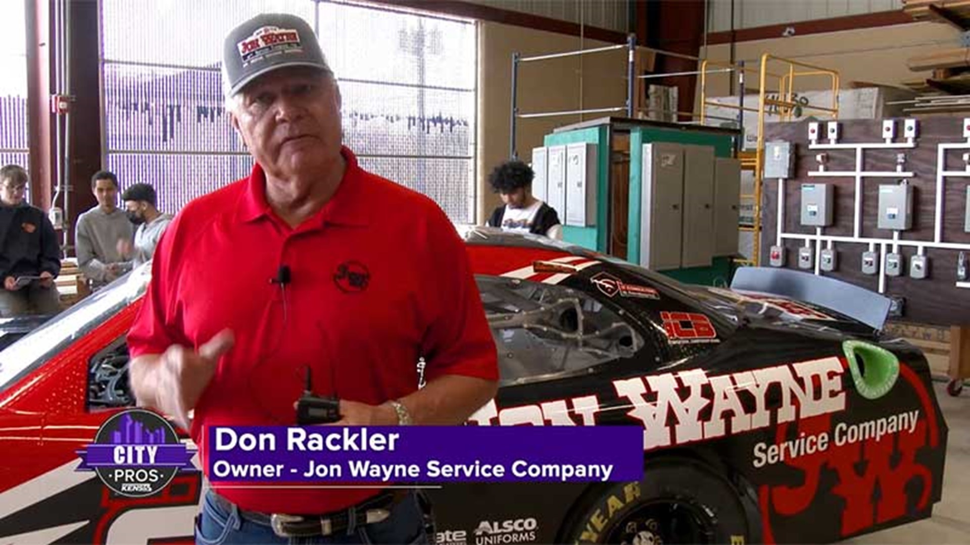 Jon Wayne helps train plumbers, electricians and A/C technicians to make good wages.