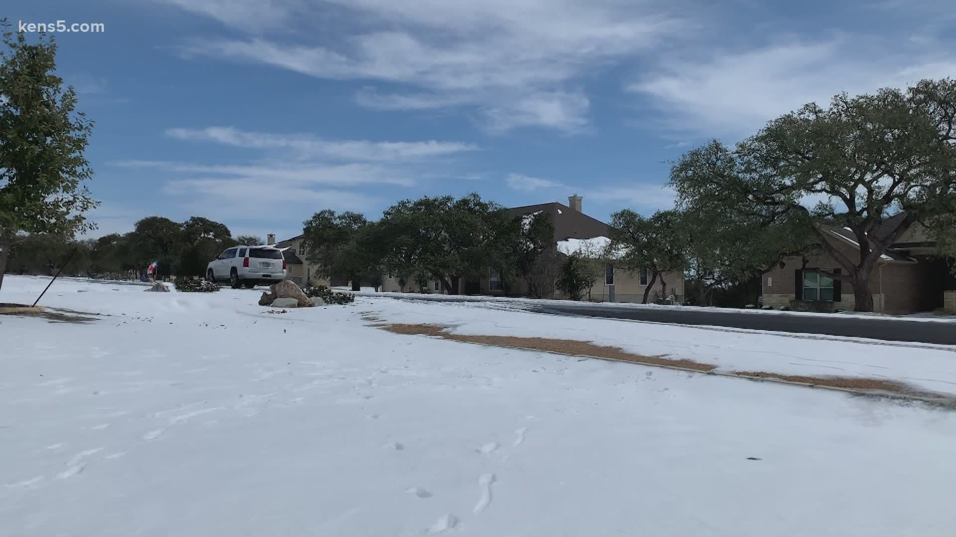 People in New Braunfels continue to struggle with power and water issues as the city remains gripped by freezing temperatures.