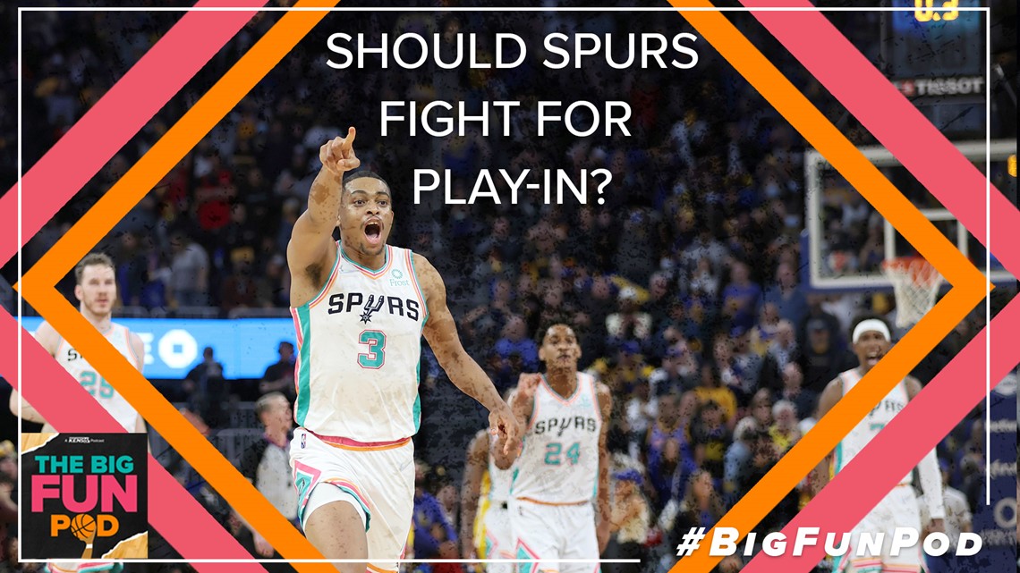 Big Fun Pod: Should the Spurs fight for the play-in or tank for better odds in the draft lottery? - Vimarsana News