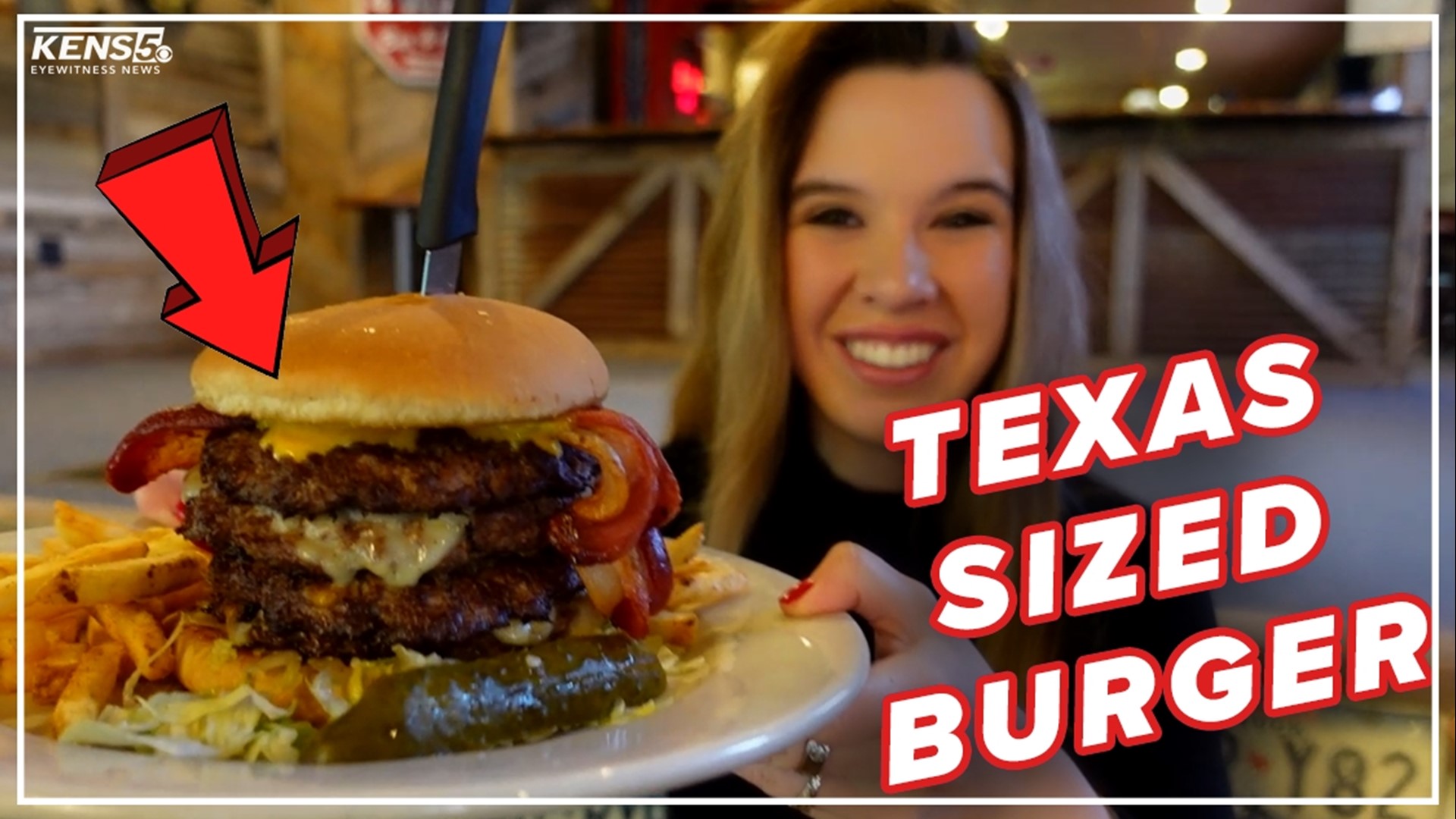 Are you a fan of juicy burgers? What about a burger with four patties, four pieces of cheese and four pieces of bacon? Lexi Hazlett tries it on Neighborhood Eats!