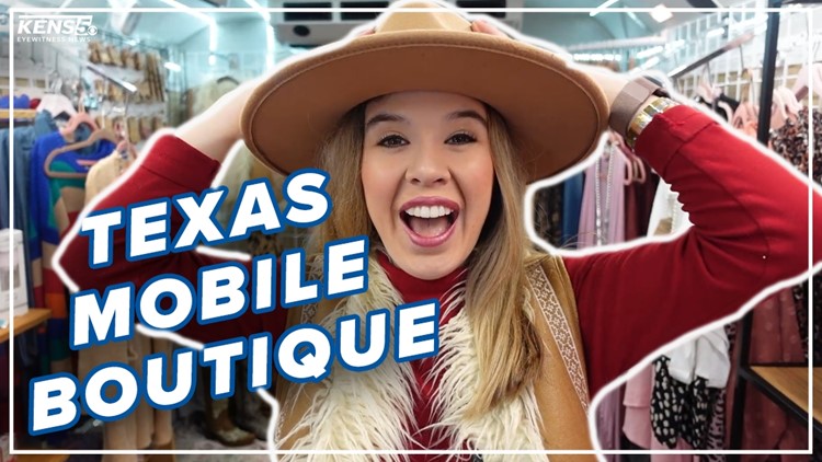 Woman transforms bus into mobile boutique selling Texas-made goods
