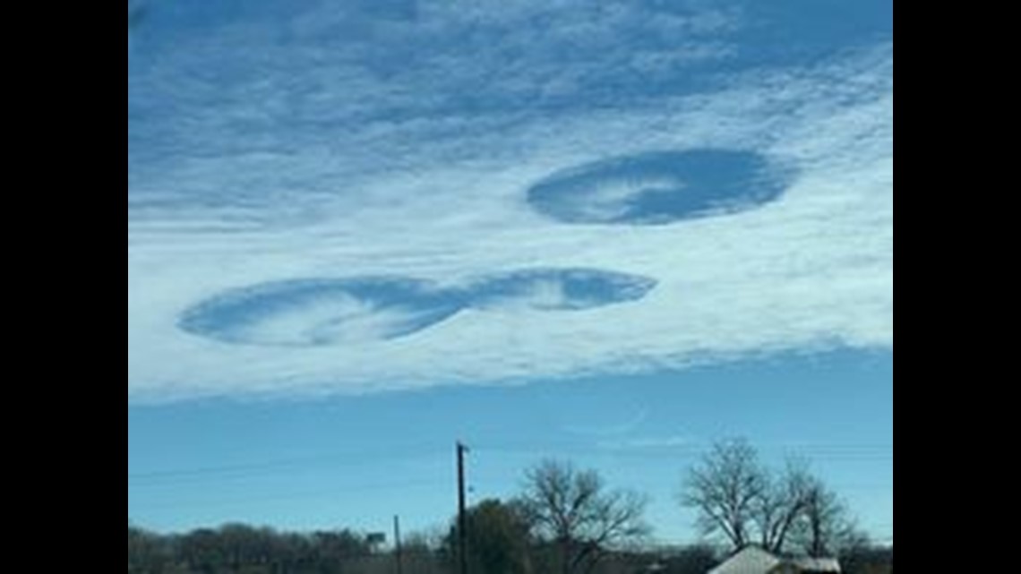 Rare phenomenon depicts strange clouds in San Antonio skies
