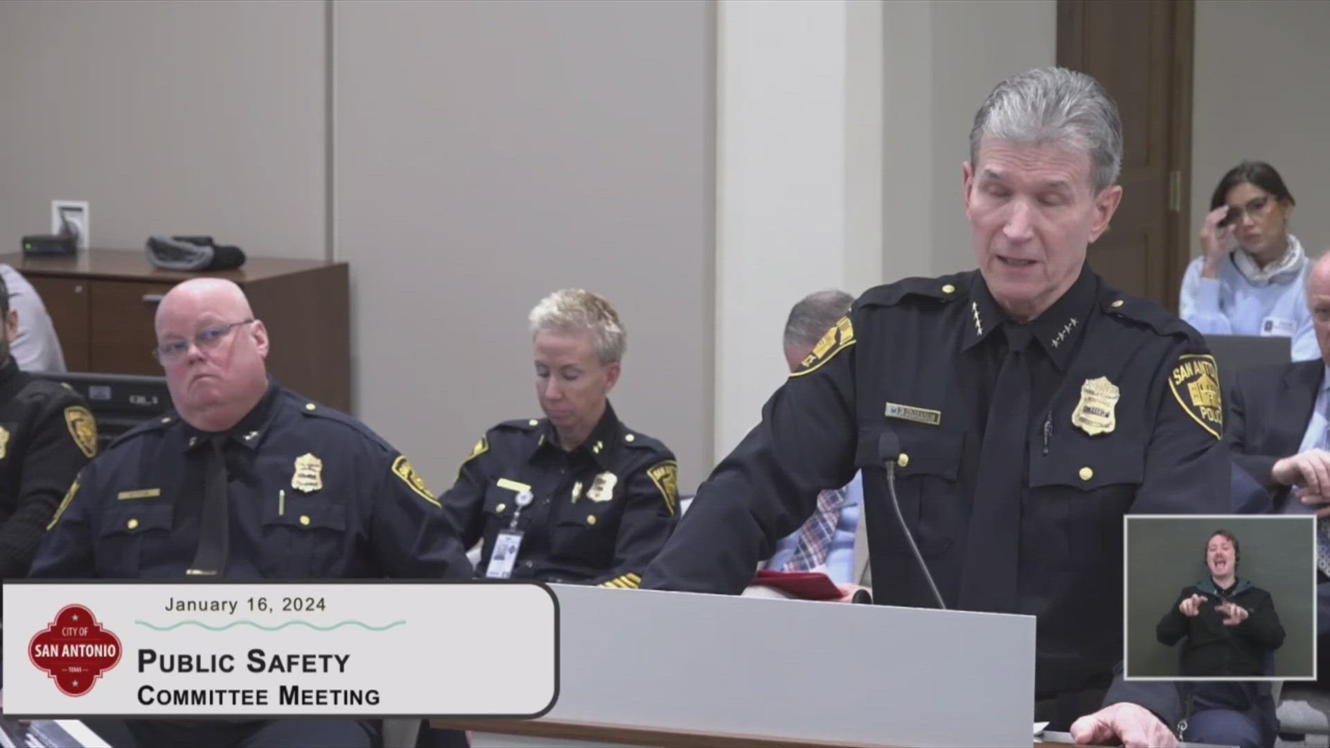 One important thing the chief wants folks to know is that if a neighbor sees something, they should call 311 or SAPD non-emergency and report it.