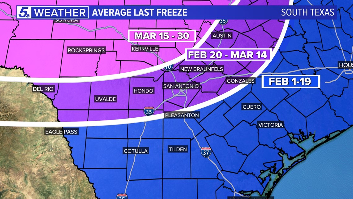 Prepare for near-freezing temps and blustery winds this week in San ...