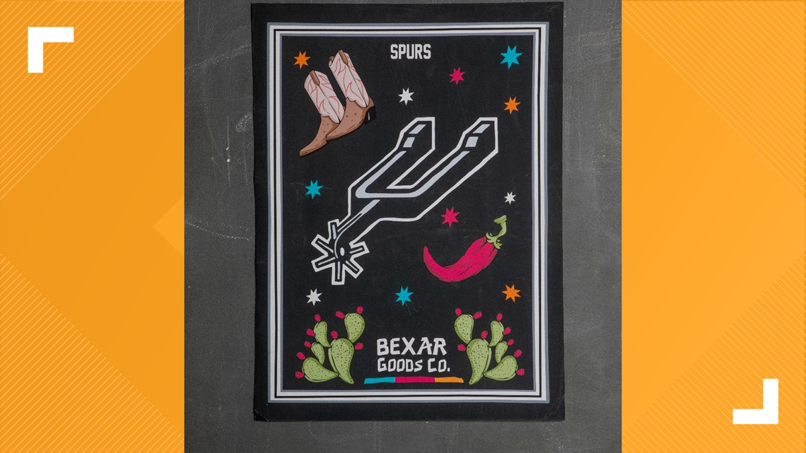 San Antonio Spurs, Bexar Goods Co. launch third collection featuring Fiesta  colors
