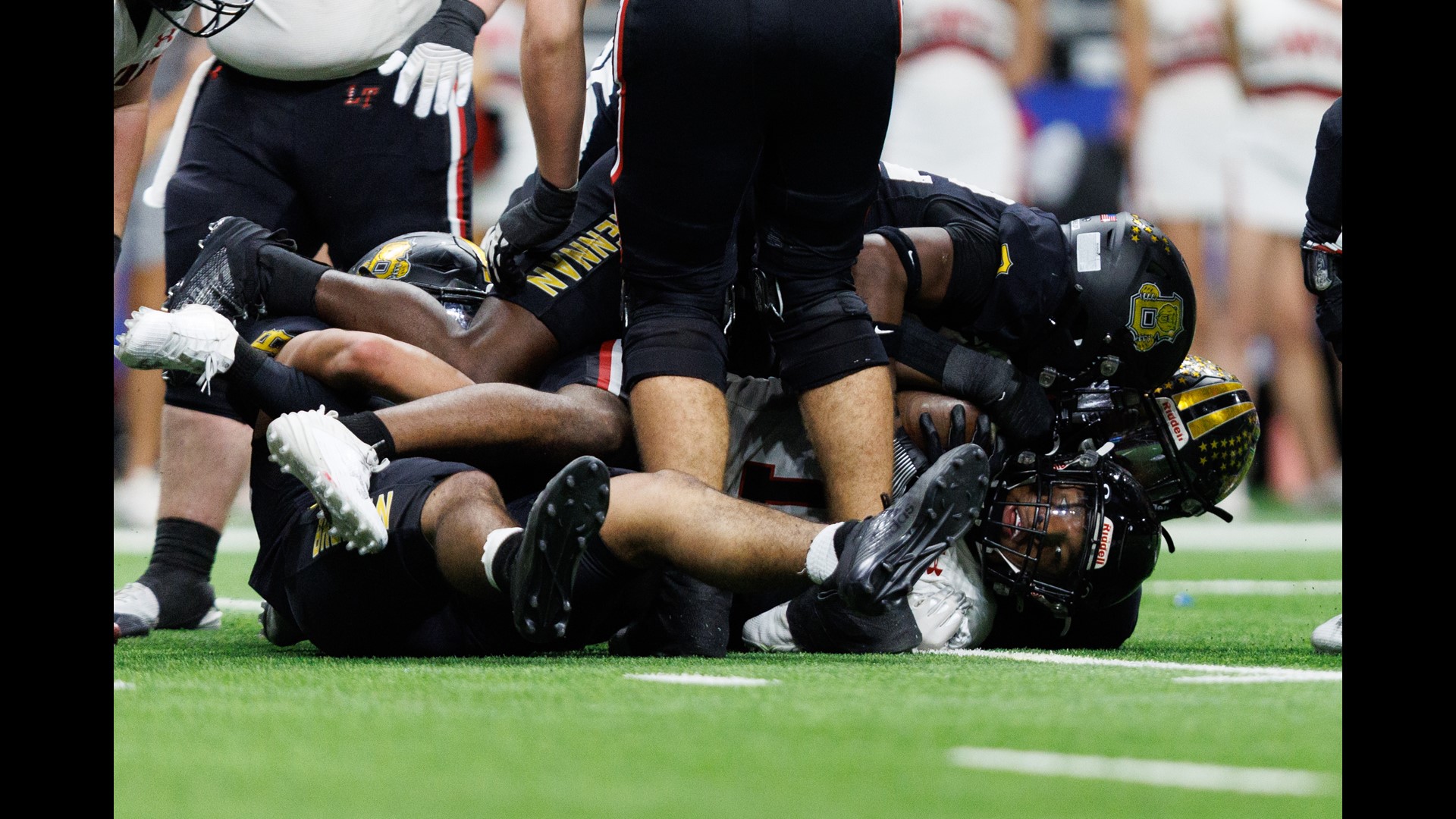 Texas football scores High school playoff highlights