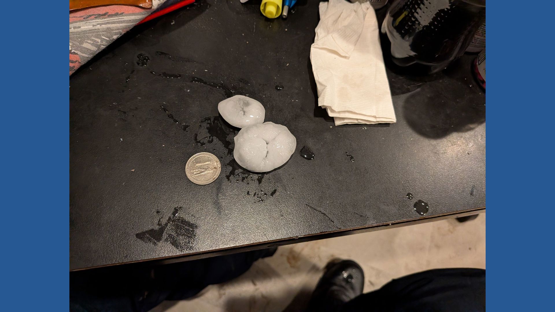 PHOTOS: Parts of the Texas Hill Country get rocked by hail | kens5.com