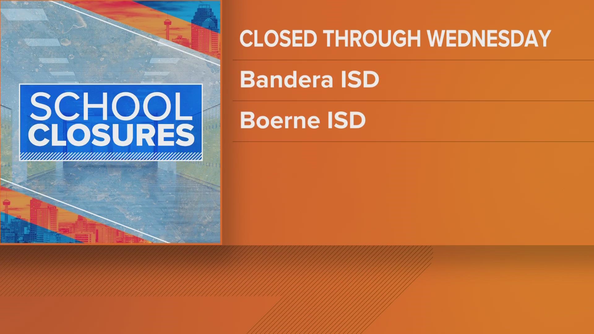 Here's a look at the current status of school districts in the San Antonio area and across South Texas.