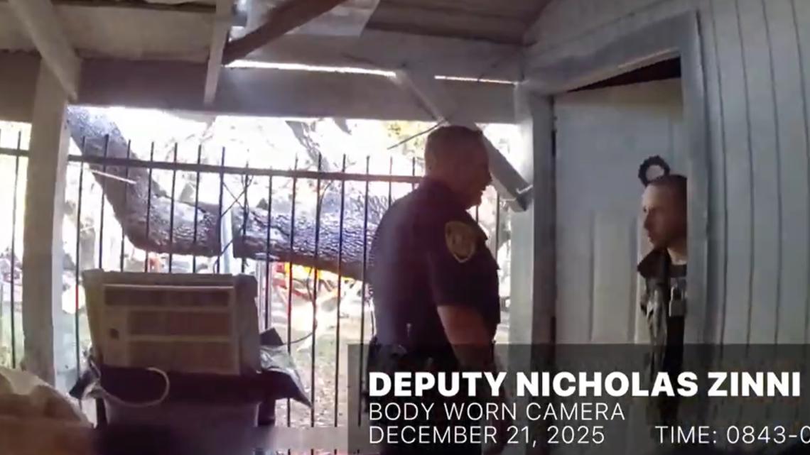 WATCH: Bodycam provides closer look Bexar County shooting that left 2 sheriff's deputies wounded after domestic call