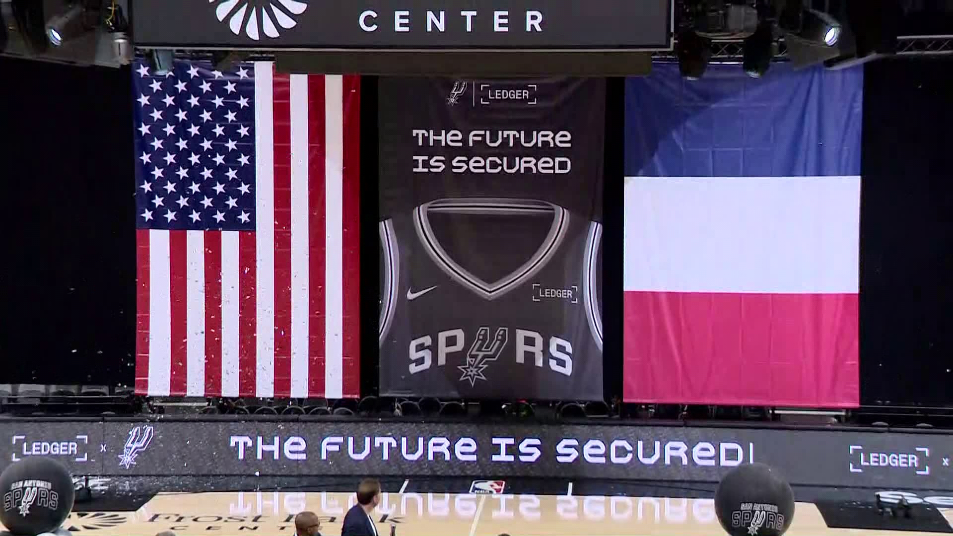 The Spurs will be sporting a new patch on their iconic Silver & Black jerseys next season.
