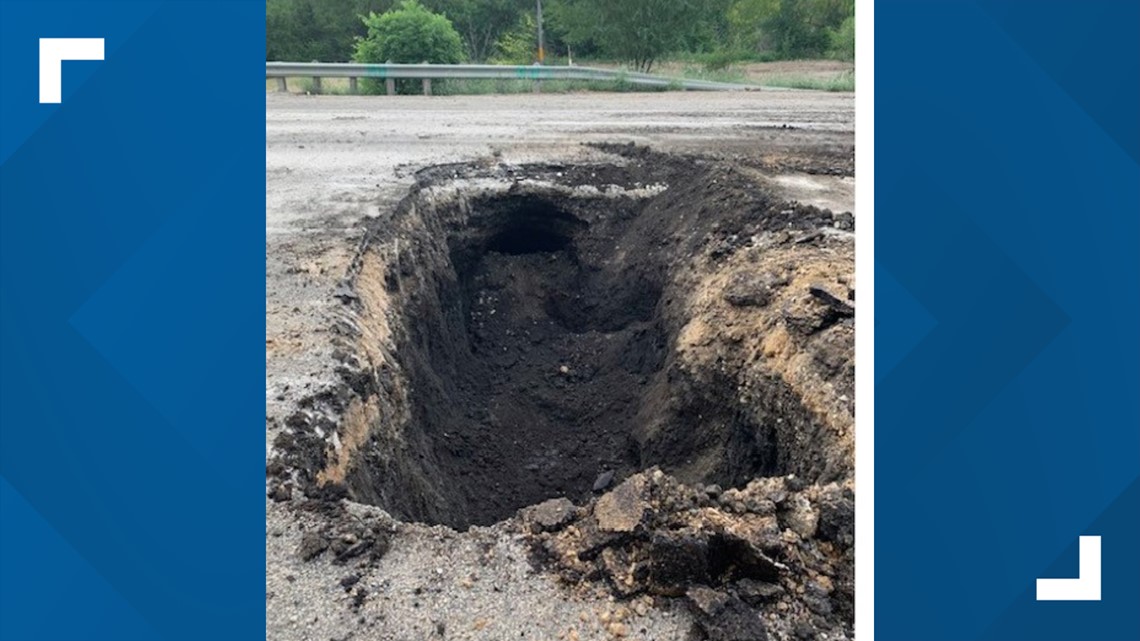 Old Pearsall Road closure continues in southwest San Antonio after massive crater appears - Vimarsana News