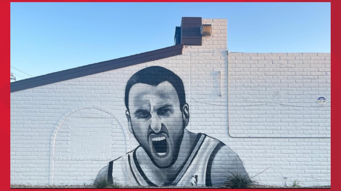 JIFOME Canvas Wall Art Manu Ginobili San Antonio Spurs Basketball
