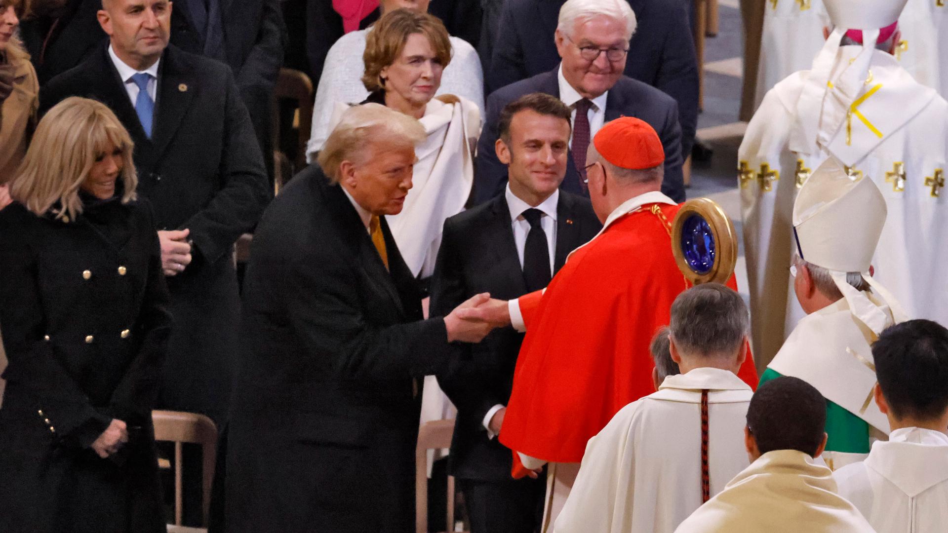 Notre-Dame Cathedral in Paris reopened its doors Saturday, five-and-a-half years after it was ravaged by a devastating fire.